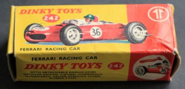 Dinky Toys England Ferrari Racingcar 1965 original box (6780)